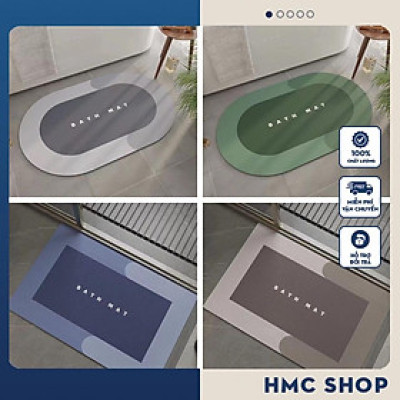 Thảm lau chân Silicon sang trọng chống trượt sang trọng cho gia đình