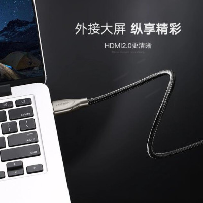 Ugreen UG50107HD131TK 1.5M màu Đen Cáp tín hiệu HDMI chuẩn 2.0 dây bọc lưới đầu hợp kim cao cấp - HÀNG CHÍNH HÃNG