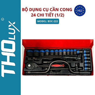 Bộ dụng cụ cần cong 24 chi tiết (1/2) BDC-222 Tholux