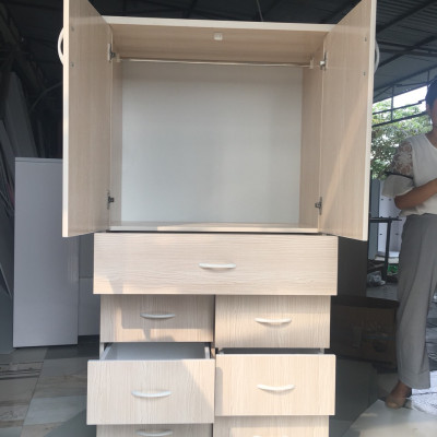 Tủ trẻ em hai cánh 7 ngăn kéo cao cấp V27