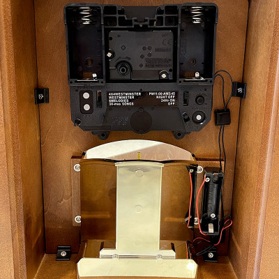 Đồng hồ để bàn hiệu RHYTHM - JAPAN CRH165NR06 Wooden Table Clocks