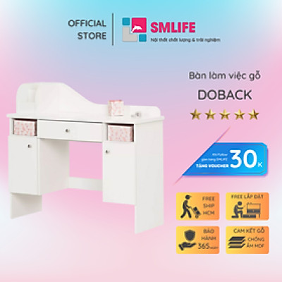Bàn máy tính tại nhà đa dụng SMLIFE Doback