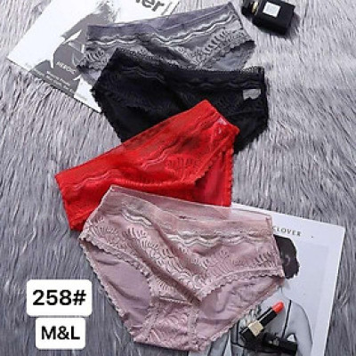 Combo 5 quần lót nữ ren mềm lưng cao 258 – Tôn dáng, nhẹ êm