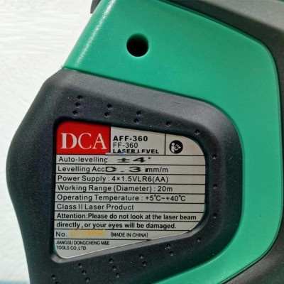 MÁY ĐO MỨC CÂN BẰNG TIA LASER 20M  DCA AFF360 - HÀNG CHÍNH HÃNG