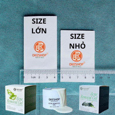 Giấy Lột Mụn Cám - Mụn Đầu Đen OKESHOP - Giải Pháp Cùng Gel Lột Mụn OKESHOP 600 tờ