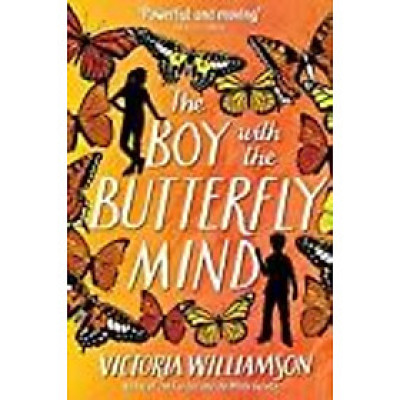 Sách - The Boy with the Butterfly Mind by Victoria Williamson (UK edition, paperback)