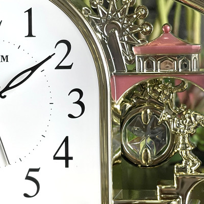 Đồng hồ để bàn, báo thức hiệu RHYTHM- JAPAN 4SE535WT18 (Kích thước 24.0 x 15.5 x 6.8cm)