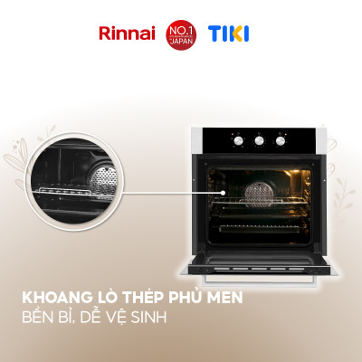 Lò nướng điện âm tủ Rinnai RO-E6104MA-EB dung tích 65L 2300W