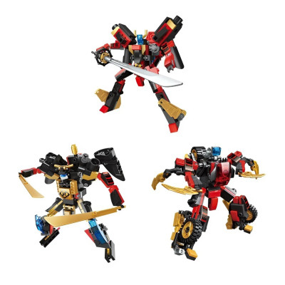 Đồ chơi xếp hình Robot chuyển đổi và kết hợp Trans Collector - Direct (6 TRONG 1) ngẫu nhiên (lẻ mẫu) 3105 - QMAN