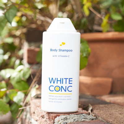 Set Sữa Tắm Dưỡng Trắng Da Và Kem CC Dưỡng Trắng Da Toàn Thân White Conc (Set 360 mL & 200 G)