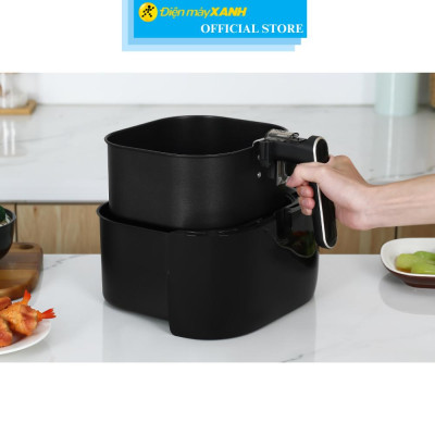 Nồi chiên không dầu Philips HD9257/80 5.6 lít - Hàng Chính Hãng