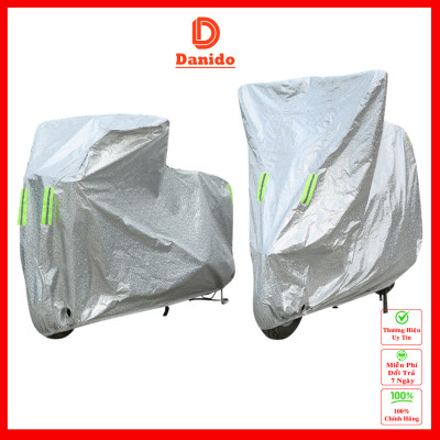 Bạt Phủ Áo Trùm Xe Máy Vải Dù Che Mưa Nắng Thời Tiết Khắc Nghiệt Loại Lớn Cho Dòng Xe Tay Ga - Xe Số Thông Dụng