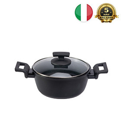 Nồi phủ kim cương DIAMANTE KUCHEN 20cm - Hàng Chính Hãng