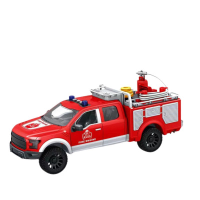 TOYSTAR-666-88P Mô hình xe cứu hoả cứu hộ, Xe Ô Tô Đồ Chơi Cho Trẻ Em