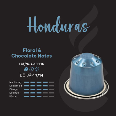 Cà phê viên nén Carraro - Single Origin Blend - Nhập khẩu từ Ý - Tương thích máy capsule Nespresso