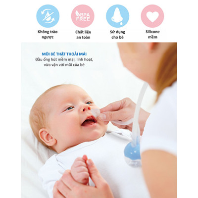 Hút Mũi Dây (Silicone Mềm) cho bé Ku.Ku Duckbill
