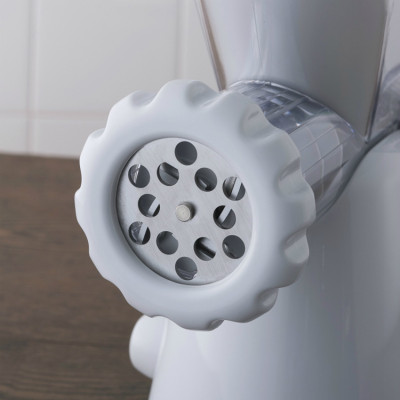 Máy Xay Bằng Tay Làm Từ Thép Không Gỉ Dùng Xay Thịt Và Các Loại Gia Vị Kai DK0580 (Màu Trắng)