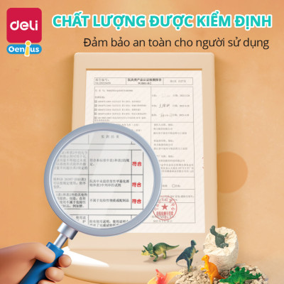 Bộ Đồ Chơi Khảo Cổ Truy Tìm Xương Khủng Long Bạo Chúa Deli - Đồ Chơi Giáo Dục Kích Thích Trí Tìm Tòi Sáng Tạo Của Trẻ - 74349 52