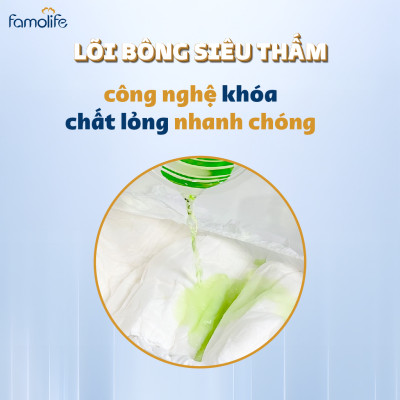 Tã quần người già FAMOLIFE Cao Cấp mềm mại, thấm hút, chuẩn chất lượng Châu Âu