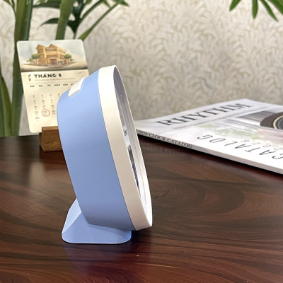 Đồng hồ Rhythm 8RE674WR04 – Kt 10.0 x 10.3 x 5.7cm, 110g. Vỏ nhựa, dùng PIN