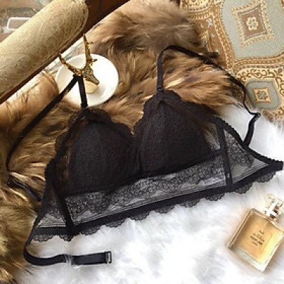 Bralette Ren Lưới Hở Lưng Sexy Mới ( mã B320)