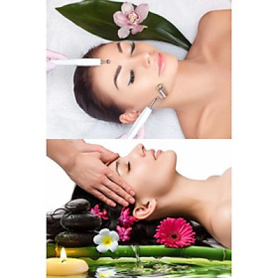 TRANH DÁN KÍNH 3D SPA, PHUN XĂM 70x100-FLSPA8- MOKOSA FL111 ÁNH DƯƠNG