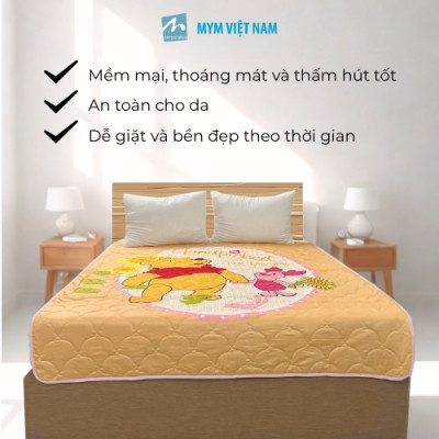 Chăn Chần Điện Tử 150x200cm Cotton In Họa Tiết - MYM Việt Nam
