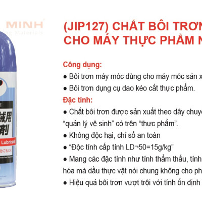 Mỡ bôi trơn máy móc thực phẩm JIP127