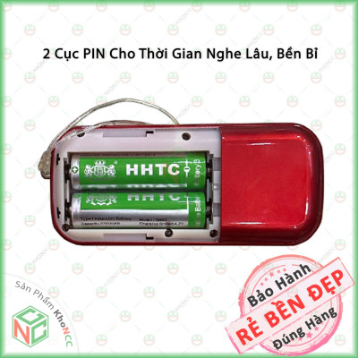 (Lạc Quan) Loa Máy Nghe Pháp KhoNCC Hàng Chính Hãng - Kinh Phật, Thánh Ca, Bài Giảng, Có Thể Dùng Thẻ Nhớ, USB, Đài FM - KLM-LPCR836S
