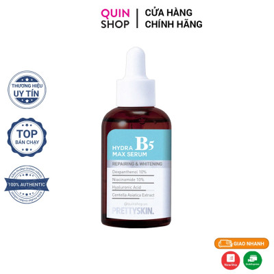 Serum B5 Multi Hydra Max Prettyskin giúp phục hồi dưỡng trắng  dành cho da dầu mụn, da khô 50ml