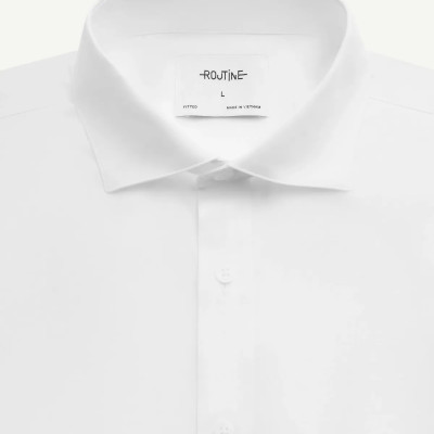 Áo sơ mi tay dài nam bamboo Form Fitted - RT 10F24SHL094 | ROUTINE CÀ MAU