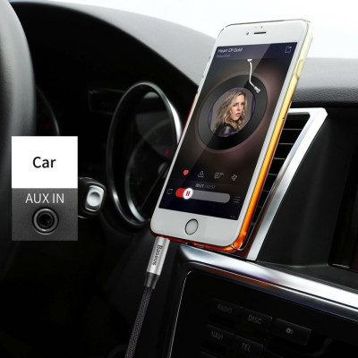  Dây cáp âm thanh Audio 3.5 Baseus M30 LV141- hàng chính hãng.