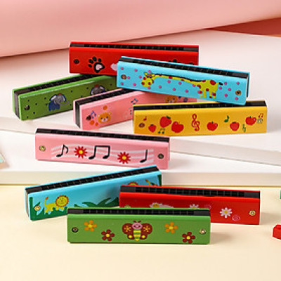 Đồ Chơi Âm Thanh Kèn Bằng Gỗ Cho Bé