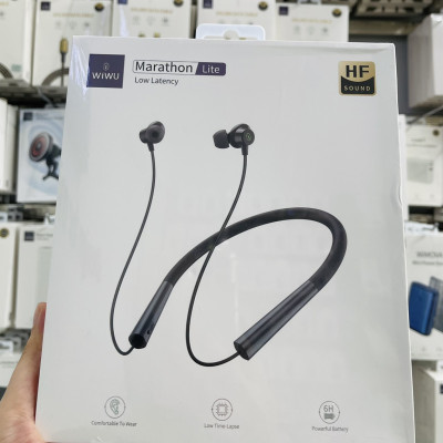 Tai Nghe Wiwu Marathon Lite Dành Cho Các Thiết Bị Có Bluetooth Âm Thanh Nổi, Chất Lượng Cao Với Ánh Sáng LED - Hàng Chính Hãng