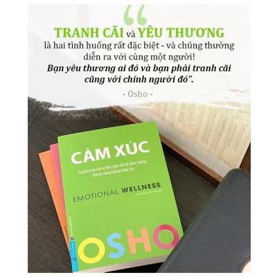 Sách_Cảm Xúc - Emotional Wellness - tác giả OSHO