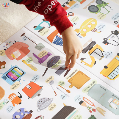 Bảng gấp thông thái - My First Learning chart (Dành cho bé từ 1 tuổi) - Lalala Baby