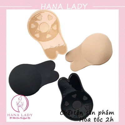 Miếng dán ngực tai thỏ - Dán ti nhủ hoa nâng ngực tạo khe cao cấp DT014