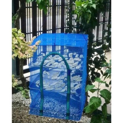 Lồng Lưới Phơi Thực Phẩm Đa Năng 2 – 4 Tầng Chống Côn Trùng, Gấp Gọn Tiện Lợi