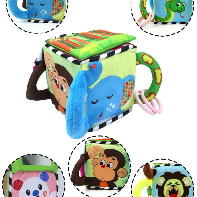 Đồ Chơi Khối Vải Xí Ngầu Ngộ Nghĩnh Luyện Kỹ Năng Kiêm Lục Lạc Cho Bé - PiPoVietnam