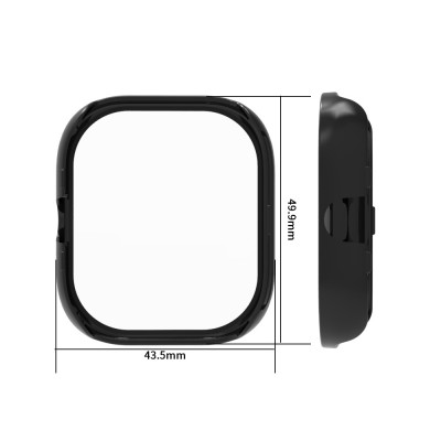 Ốp lưng mặt đồng hồ PC cứng có tích hợp kính cường lực bảo vệ đồng hồ thông minh Redmi Watch 4 - Hàng chính hãng