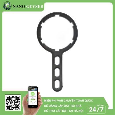Tay mở cốc lọc 123, Tay vặn cốc lọc 10in, 20in, Tay mở vỏ màng RO - Hàng Chính Hãng