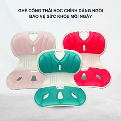 Ghế Công Thái Học Chỉnh Dáng Ngồi - Ghế Tựa Lưng Chống Cong Vẹo Cột Sống Cho Nam, Nữ, Trẻ Em - HÀNG CHÍNH HÃNG MINIIN