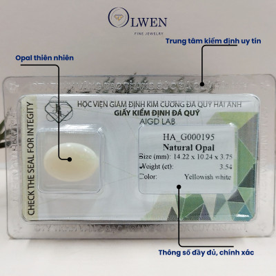 Đá Opal thiên nhiên HA_G000195