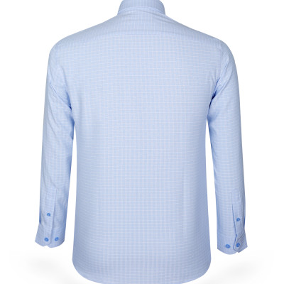 Áo sơ mi nam tay dài form ôm suông Khatoco A1MD568T1-CNCR331-2504-D-CÔNG NGHỆ NANO