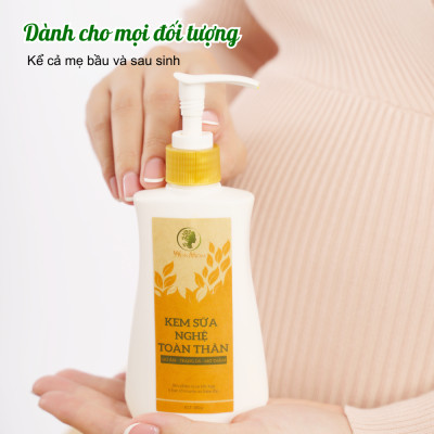 Combo kem sữa nghệ toàn thân và thảo mộc vệ sinh cho mẹ Wonmom