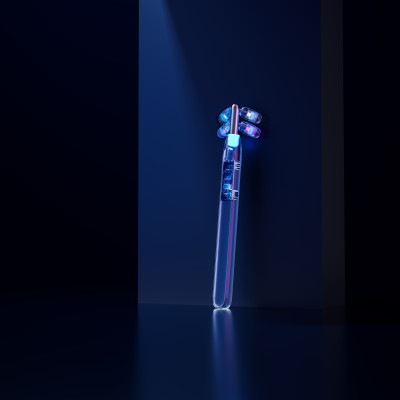 Máy massage nâng cơ tạo khuôn mặt Vline, công nghệ dòng điện sinh học vi điểm Nanotime F83