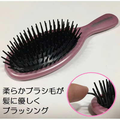 Lược Chải Cao Cấp Làm Từ Nhựa Dẻo Kai KQ-3149 (Màu Hồng)