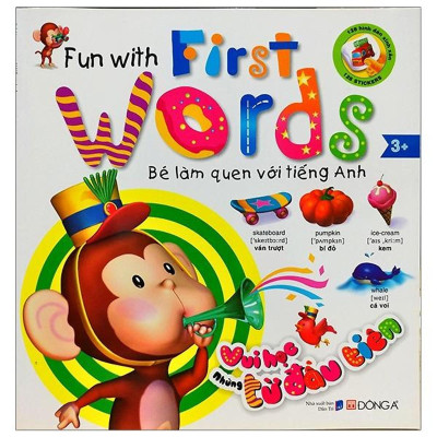 Sách - Bé Làm Quen Tiếng Anh - Combo 3 Cuốn - Đông A