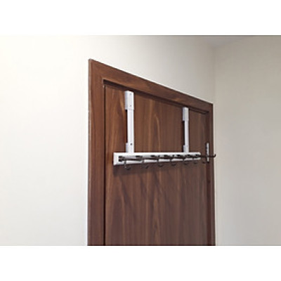 Móc treo quần áo sau cửa không cần khoan Wellex MH607(DR25) hạ 25cm