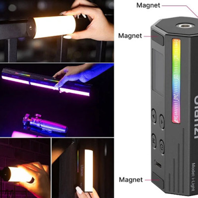 Đèn led hỗ trợ quay phim chụp ảnh ULANZI I-Light Magnetic RGB - Hàng nhập khẩu